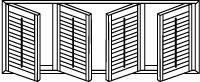 4panel 2-hinged-left-2-T-post-2-hinged-right-(LTLRTR)